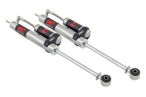 Jeep Wrangler JK Unlimited Monotube Rear Shocks - Rough Country - M1R - 2WD - '07-'10
